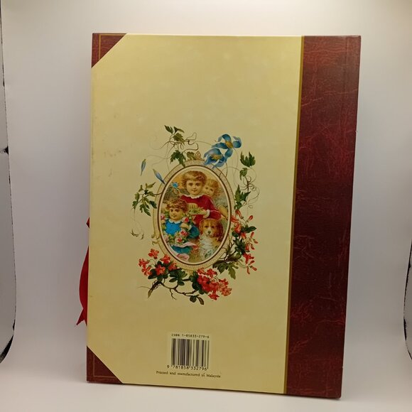 1997 Vintage Victorian Photograph Floral Design Photo Keepsake Album Hardcover - Picture 4 of 16